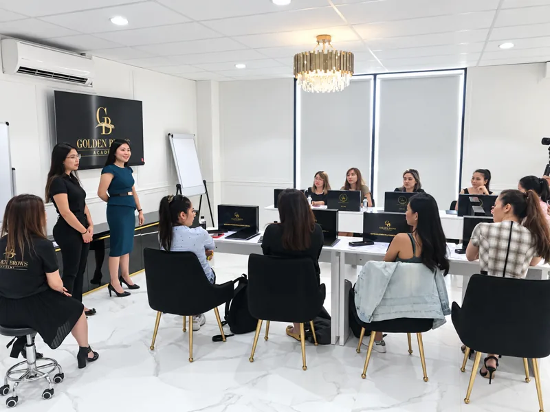 A class in session at the academy